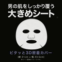 MJCARE メンズ シートマスク 1回分 【 男性用 】 MEN'S SHEET MASK スキンケア 乾燥 毛穴 テカリ 対策に 炭 ヒアルロン酸 配合 ギフト プレゼント 美容男子 パック mjcare mijin 保湿アイテム apm24