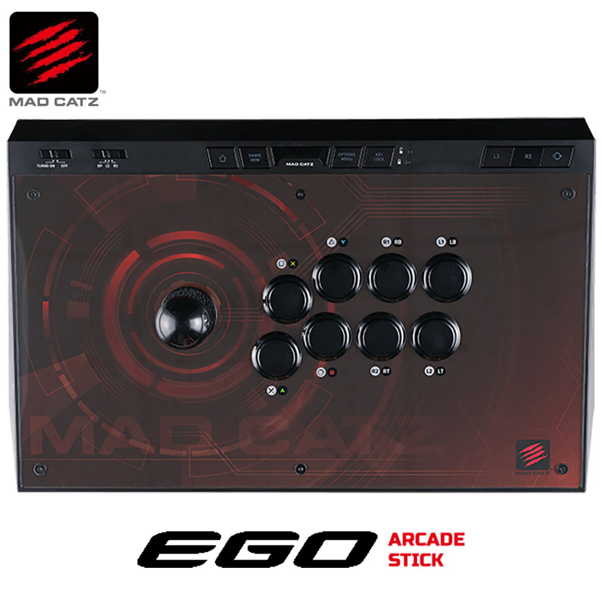Mad Catz E.G.O. ARCADESTICK アーケードコントローラー アーケードスティック アケコン ファイティングスティック ジョイスティック エゴ 三和電子 GAPCCAINBL000-0J MADCATZ マッドキャッツ (12)