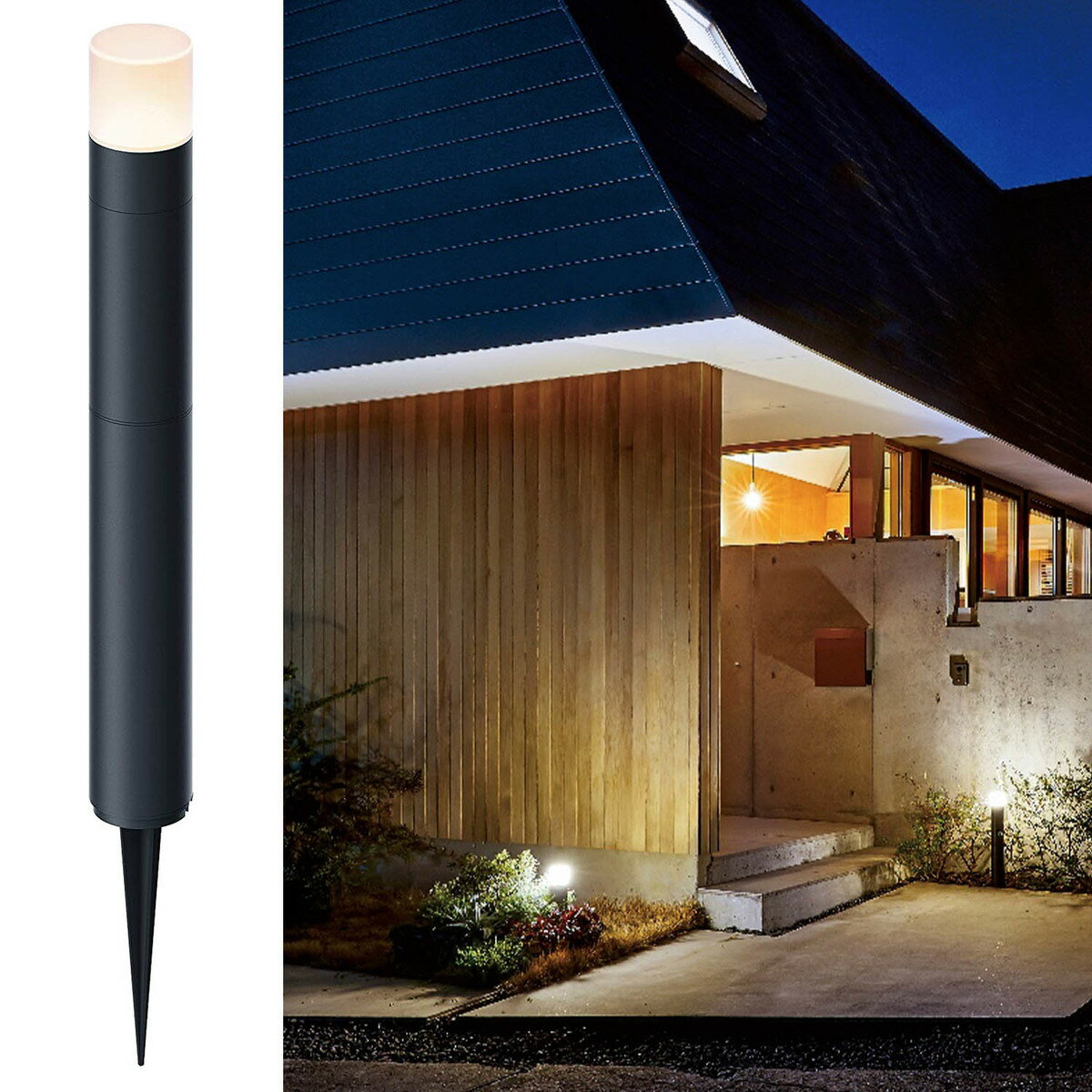 タカショー 間のひかり 追加用ライト LGL-LH04 ひかりノベーション オプション 増設 追加 LEDIUS HOME ガーデンライト 屋外用 DIY 間接照明 屋外照明 イルミネーション ライトアップ (06)のサムネイル