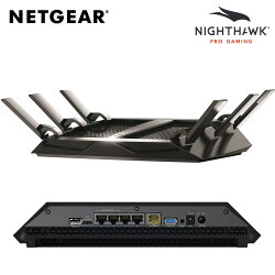 NETGEAR X6S R8000P-100JPS WiFi 無線LANルーター ゲーム 動画 AC4000 トライバンド 最大 56台 Nighthawk Pro Gaming ゲーミング (08)