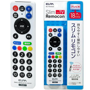 ELPA RC-TV013UD ƥ  ⥳ TV ץ᡼18б ñ  īŴ (3C) ELPA RC-TV013UD