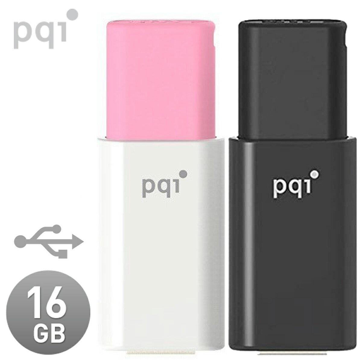 PQI USB フラッシュメモリ 16GB U176L シ