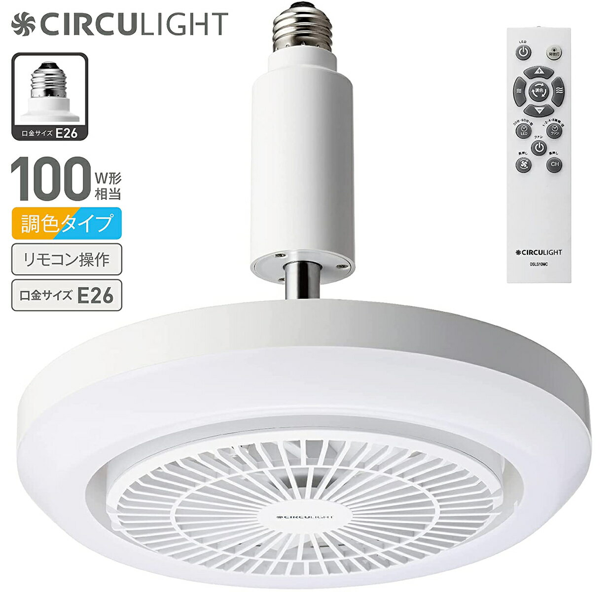 T[LCg DSLS10MCWH KV[Y E26 f 100W LED ʖ2{ 啗 \Pbg d F 3iK     5iK Rt 1,520lm C @ gC ʏ L  Lb` CIRCULIGHT hEVV (R)