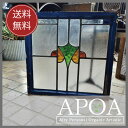 APOA送料無料≪アンティーク ステンドグラス 016≫アンティーク 雑貨 イギリス製ガラス ブロカント インテリア