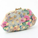 ツモリチサト　サイフ　tcドットフラワーネコ　がま口ポーチ　57813　tsumori chisato CARRY