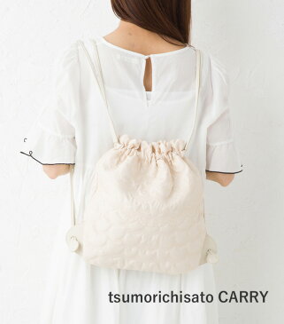 ツモリチサト バッグスカラップキルト　ナイロンリュックサック 50677ツモリチサト キャリー【tsumori chisato CARRY】