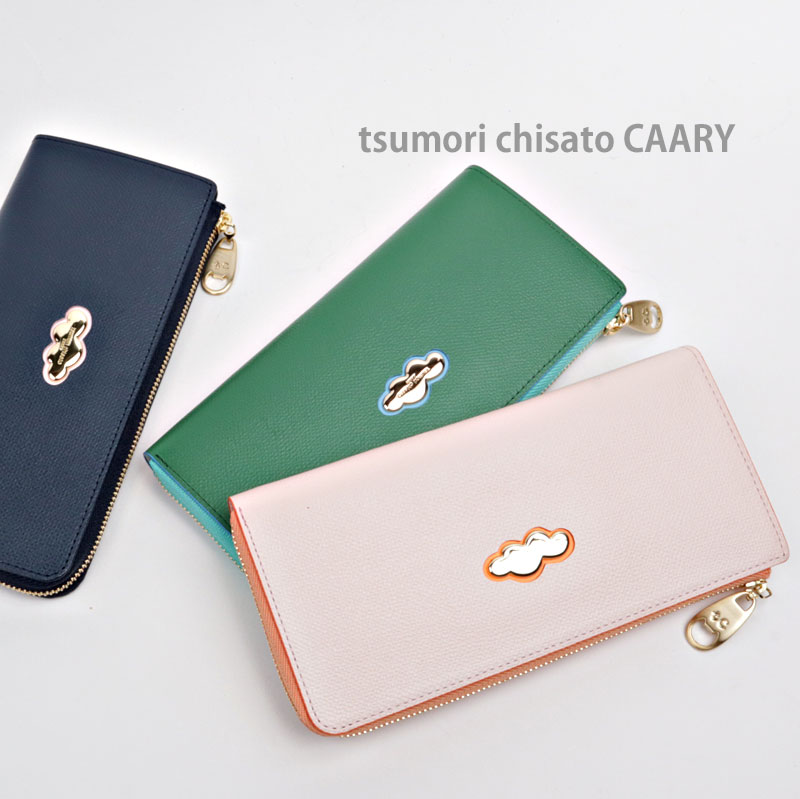 ツモリチサト 財布 L字ファスナー長財布 くもマーク 57749tsumori chisato CARRYツモリチサトキャリー