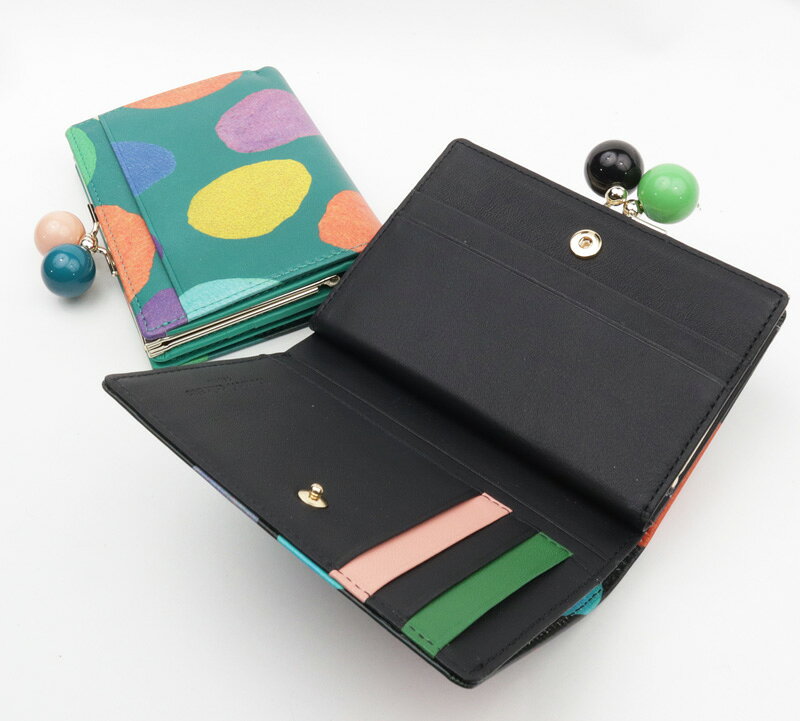 【セール 20%OFF】tsumori chisato CARRY カラフルズームドットがま口折り財布 57952 ツモリチサト