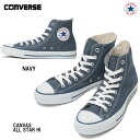 Ro[X NiziUpf  LoX I[X^[ nC lCr[ fB[X Y jZbNX Converse Canvas All Star HI Navy jW[   nCJbg Xj[J[ C