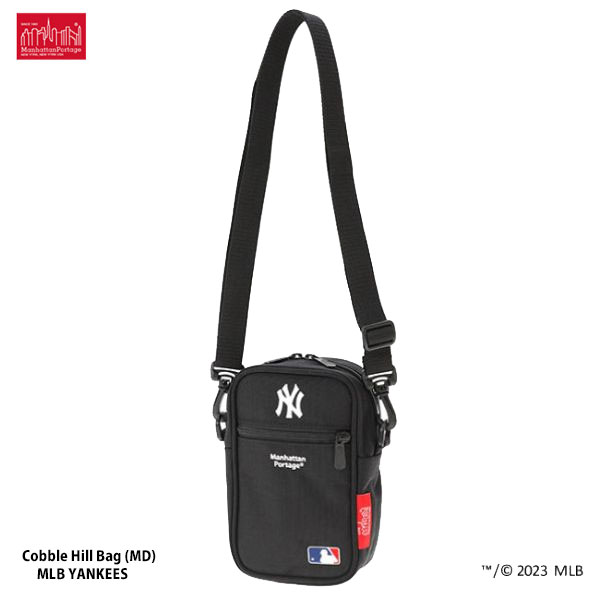 ޥϥåݡơ MP1436 MLBYANKEES ֥ ҥ ХåMDMLB 󥭡 ֥å Manhattan Portage Cobble Hill Bag (MD) MLB YANKEES Black᥸㡼꡼١ܡ ˥塼衼  Хå Фݤ 奢