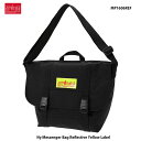 マンハッタンポーテージ MP1606REF Ny メッセンジャーバッグ リフレクティブ イエロー ラベル ブラック Manhattan Portage Ny Messenger Bag Reflective Yellow Label Black ショルダーバッグ 斜め掛け カジュアル