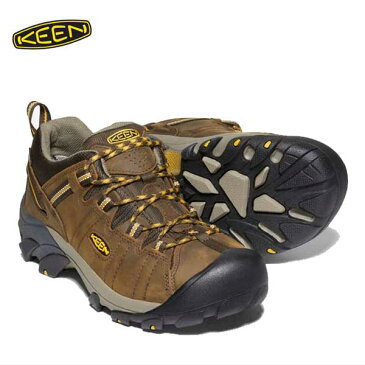 キーン 1008417 ターギー ツー 防水ハイキングシューズ KEEN MENS TARGEE 2 WP Cascade Brown/Golden Yellow ウォータープルーフ