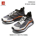 ザ ノースフェイス NFW02101 WK ベクティブ インフィニティ（レディース）The North Face W Vectiv Infinite TNFホワイト×TNFブラック(WK)トレイルランニングシューズ トレラン 靴