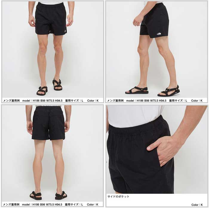 ザ ノースフェイス NB42051 K バーサタイルショーツ（メンズ） 撥水ショートパンツ The North Face Mens Versatile Shorts NB42051 ブラック(K)