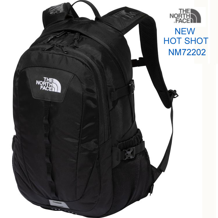 ザ ノースフェイス NM72202 K　Hot Shot BLACK 黒 2022年モデル　 The North Face ホットショット ブラック 27L