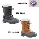 BAFFIN バフィン Womens HTGE W001 BBI BBJ CANADA BLACK BROWN Women's Boot ウィメンズ アウトドア ブーツ 防寒靴　 MADE IN CANADA