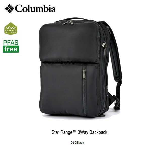 コロンビア PU8671 010 スターレンジ 3ウェイバックパック バックパック 24L ブラック Columbia Star Range™ 3Way Bac...