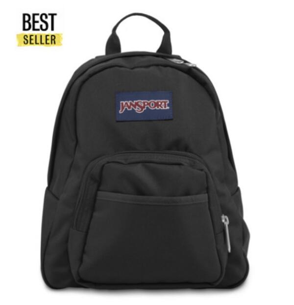 ポイント5倍+ 新生活応援5%offクーポン！　　JanSport HALF PINT 10L JS00TDH6008 ジャンスポーツ ハーフパイント Backpackバックパック リュックサック デイパック ミニリュック アウトドア 通勤 通学 BLACK ブラック