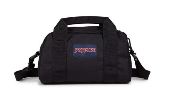 ポイント5倍+ 新生活応援5%offクーポン！　　JanSport WEEKENDER MINI DUFFEL 5L JS0A85VG008 ジャンスポーツ ウィークエンダーミニダッフル ショルダーバッグ 手軽に持ち運べる実用的なサイズ通勤 通学 BLACK ブラック