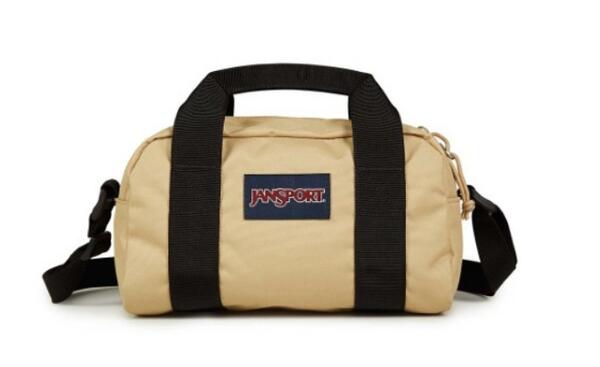 Rakuten - JanSport WEEKENDER MINI DUFFEL 5L JS0A85VG7R5 ジャンスポーツ ウィークエンダーミニダッフル ショルダーバッグ 手軽に持ち運べる実用的なサイズ通勤 通学 TRAVERTINE トラバーチン