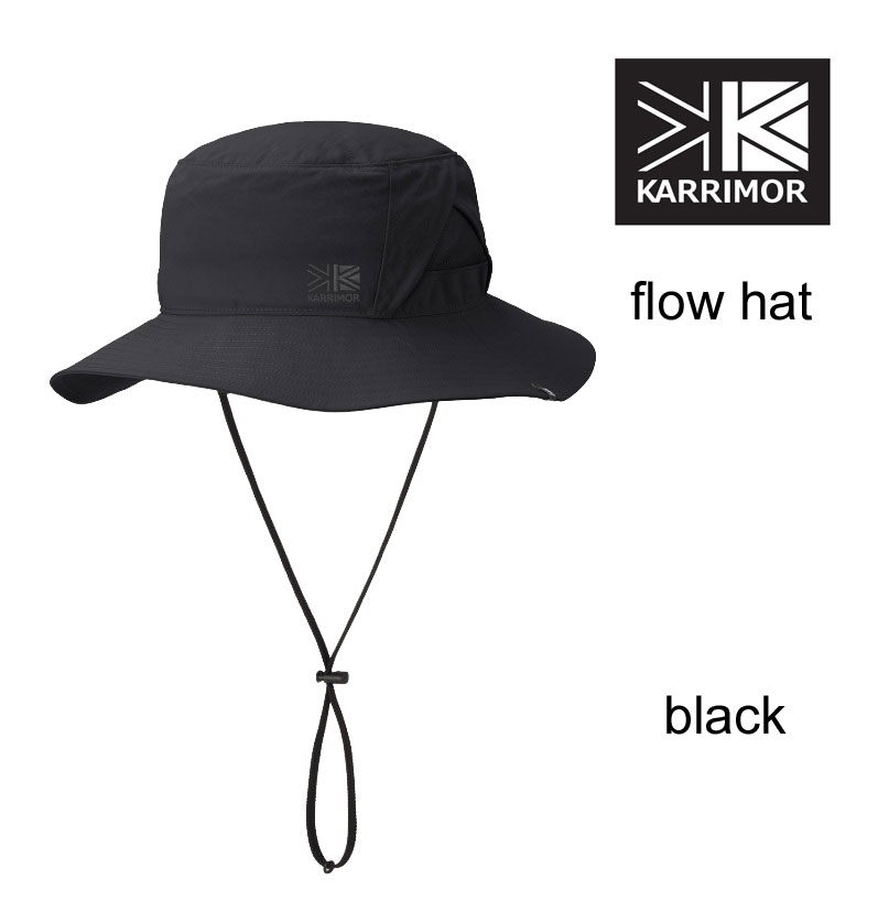 Rakuten - 20%OFFクーポン配布中！6/30 23:59まで！　カリマー 200186 フローハット Karrimor flow hat black(9000)