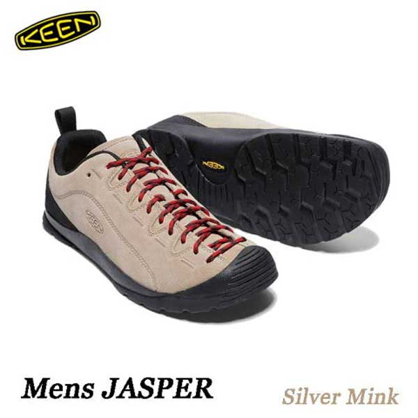 キーン 1002672 メンズ ジャスパー KEEN MENS JASPER Silver Mink スニーカー アウトドア トレッキング シューズ キーン keen jasper