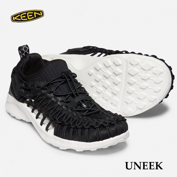 メンズ キーン 1023139 ユニーク スポーツサンダル 新色 Keen Mens UNEEK Black/Star White