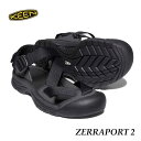 キーン 1022418 メンズ ゼラポート ツー スポーツサンダル Keen Mens ZERRAPORT 2 Black/Black