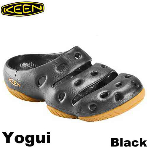 キーン 1001966 メンズ ヨギ ブラック サンダル 男性用 クロッグ KEEN MENS YOGUI BLACK