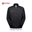 マムート 1012 00660 0001 ユーティリティー ボンバー ジャケット AF メンズ ブラック 0001 MAMMUT Utility Bomber Jacket AF Men 1012-00660