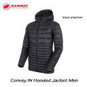 マムート 1013-00370-00189 Convey イン フーデッド ジャケット メンズ ブラック-ファントム MAMMUT Convey IN Hooded Jacket Men black-phantom