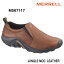 メレル M567117 ジャングルモック レザー Dark Brown Merrell Jungle Moc Leather メンズ アウトドア スニーカー 幅2E相当