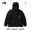 ザ ノースフェイス NP72230 (K) コンパクトジャケット（メンズ） ブラック The North Face Mens Compact Jacket NP72230 ブラック(K)BLACK