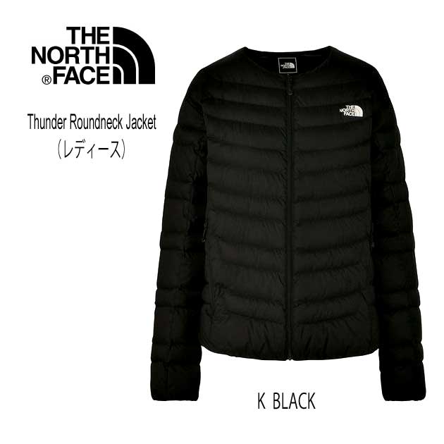 ザ ノースフェイス NYW82313 K サイズ L Womens サンダーラウンドネックジャケット（レディース）ブラック The North Face Womens Thunder Roundneck Jacket Black NYW82313 ブラック K