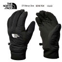 ザ ノースフェイス NN62333 K GTXマーキュリーグローブ（ユニセックス） The North Face GTX Mercury Glove Black NN62333 ブラック(K) 高い防風性と防水透湿性を持つGOER-TEXをインサートに使用 防水グローブ 雨 雪対策 ゴアテックス