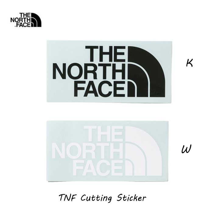  Ρե NN32347TNF åƥ󥰥ƥå The North Face TNF Cutting Sticker NN32347 ֥å(K) ۥ磻(W)