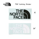 1枚から10枚セットもあり ザ・ノース・フェイス NN32347 TNF カッティングステッカー The North Face TNF Cutting Stic...