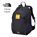 ザ ノースフェイス NMJ72358 K キッズ ラウンディ 22L バックパック/リュックサック 子供用 デイパック The North Face K Roundy 22L NMJ72358 ブラック(K)