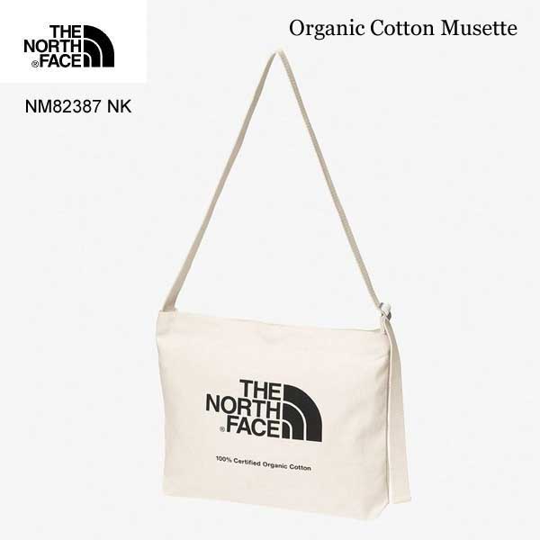 ザ ノースフェイス NM82387 オーガニックコットンミュゼット The North Face Organic Cotton Musette ナチュラル×ブラック(NK)