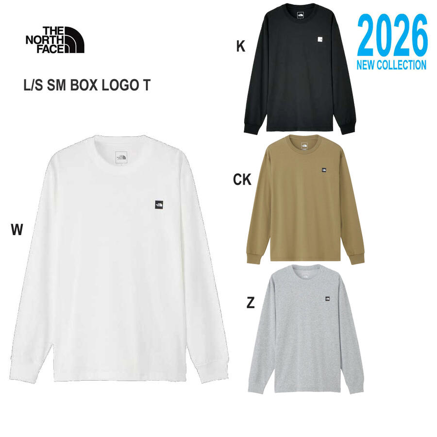 Rakuten - ザ・ノース・フェイス NT32441 ロングスリーブスモールボックスロゴティー THE NORTH FACE L/S Small Box Logo Tee K W CK Z