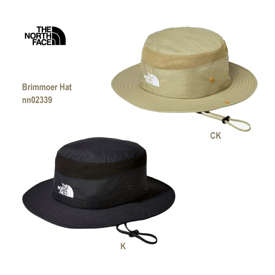 ザ・ノース・フェイス NN02339 ブリマーハット（ユニセックス）　 The North Face Brimmer Hat ブラック・K クラシックカーキ・C...