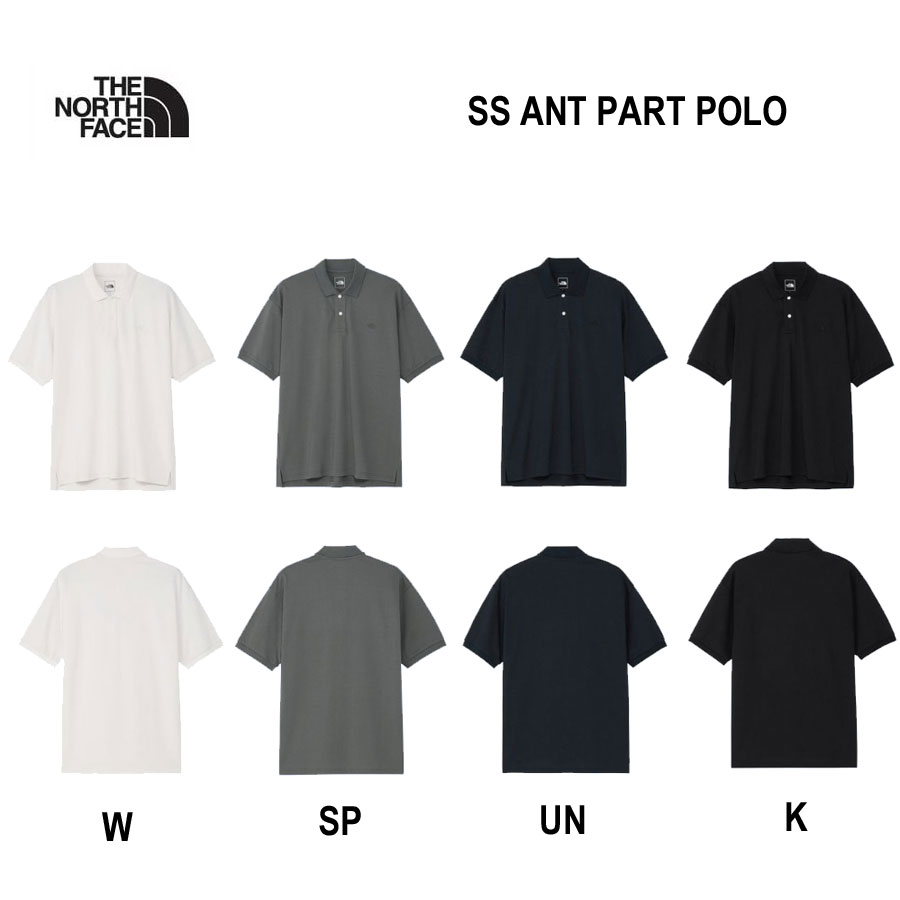 ザ・ノース・フェイス NT12637 ショートスリーブ エニーパートポロ ポロ シャツ メンズ The North Face Mens S/S any Part POLO ブラック 黒 ・K , ホワイト 白 ・W アーバンネイビー 紺 UN スモークドパール・SP 半袖　POLO シャツ