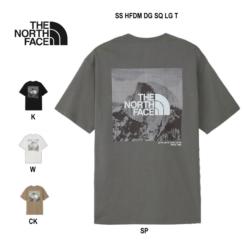 Rakuten - ザ・ノース・フェイス NT32657 ショートスリーブハーフドームデジタルスクエアロゴティー（ユニセックス） THE NORTH FACE Mens SS HFDM DG SQ Logo Tee Tシャツ