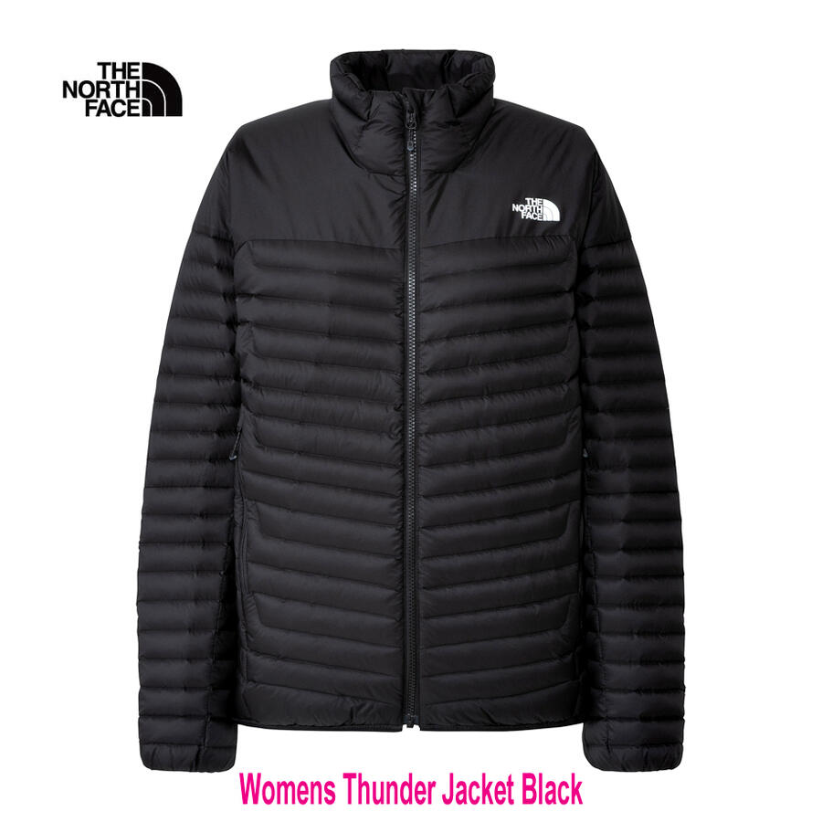 ザ・ノース・フェイス NYW82610 Womens サンダージャケット（レディース） The North Face Womens Thunder Jacket Black ブラック(K) ダウンと化繊わたのよさを合わせたミドラーダウンジャケット