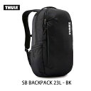 Thule 3204052 Subterra Backpack 23L black スーリー サブテラ バックパック 23L ブラック