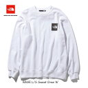 ザ ノースフェイス NT61964 W レイジロングスリーブスウェットクルー（ユニセックス) The North Face RAGE L/S Sweat Crew (W)ホワイト