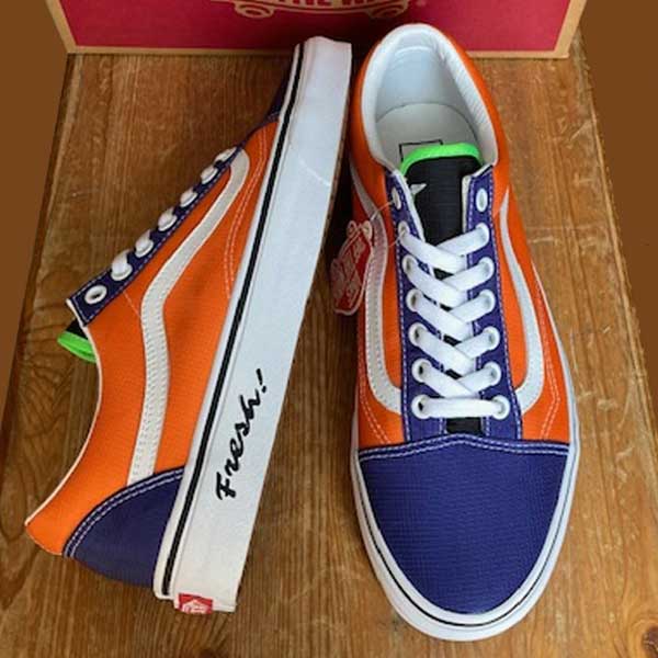 バンズ VN0A3WKT4DL オールドスクール フレッシュ/マルチ ヴァンズスケート シューズ スニーカー VANS　Old Skool (Retoro Mart) Fresh/Multi usa企画