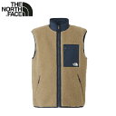 セール 【特別価格】 ザ・ノース・フェイス THE NORTH FACE リバーシブルエクストリームパイルベスト フリース ベスト メンズ ベージュ/ネイビー ...