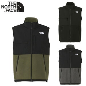 楽天スーパーセール 送料無料 ノースフェイス デナリベスト メンズ レディース ユニセックス フリース ベスト THE NORTH FACE Denali Vest NA72332 黒 ブラック カーキ グレー