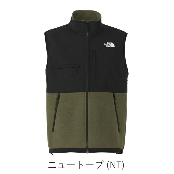 送料無料 ノースフェイス デナリベスト メンズ レディース ユニセックス フリース ベスト THE NORTH FACE Denali Vest NA72332 黒 ブラック カーキ グレー 2